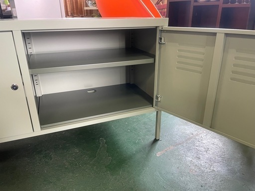 IKEA PSキャビネット廃盤モスグリーン (zimy) 高松の収納家具