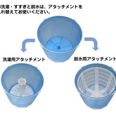 手動洗濯機　ミニ洗濯機　上履き　靴洗い　ペット服の画像