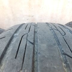 ダイハツ　純正　アルミ　165/60R14 4.5J +45 4本　溝少々の画像