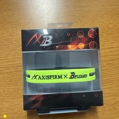 【新品未使用】AXF×Belgard　シリコンブレスレッド　Ye...
