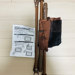 美品　ベビーガード　西松屋スマートエンジェル　シンプルフェンスS ブラウンの画像