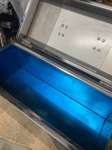 値下げ　手作り　ステンレス工具箱