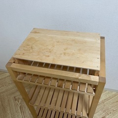 【廃盤品】IKEA　モルゲル　MOLGER キッチンワゴンの画像