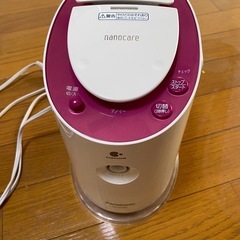 最終値下げ　
パナソニック　スチーマーナノケアの画像