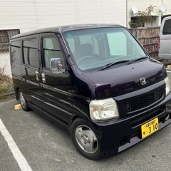 納車済み🙇リピーターさんが即決購入🙌ホンダ祭り🎎ちょっとヤンチャなバモス　平成18年式　Lターボ　走行16.7万　車検11月　乗って帰って下さい🙌の画像