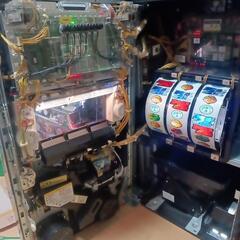 パチスロ実機.サラリーマン番長.不要機.オート.メダル使用の画像