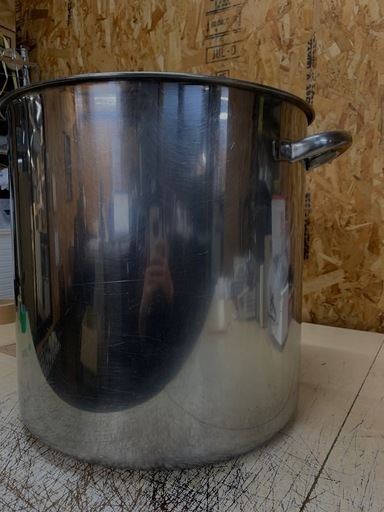 （s7045) ステンレス 寸胴鍋 44cm 取っ手付き 業務用 飲食店 厨房用品