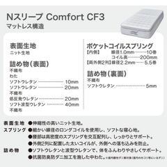 ニトリ最高級セミダブルマットレスの画像