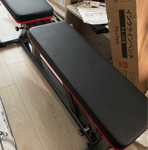 ライシン　32kg可変式ダンベル＋ダンベルベンチ