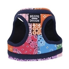 BEAMS DESIGN（ビームス デザイン）ハーネス オリジナルバンダナ柄 カラフルマルチの画像