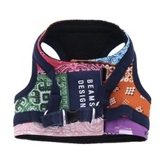BEAMS DESIGN（ビームス デザイン）ハーネス オリジナルバンダナ柄 カラフルマルチの画像