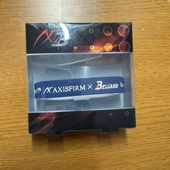 【新品未使用】AXF×Belgard　シリコンブレスレッド　Navy