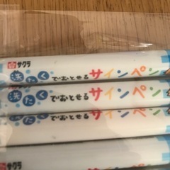 洗濯でおとせるサインペン　サクラ　8本の画像