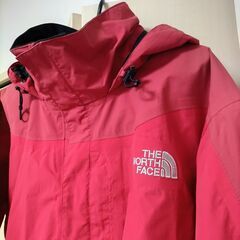 【期間限定値下げ】THE NORTHFACE ノースフェイス マウンテンパーカー MENS/HOMMES L/Gサイズ レッド 現状品 の画像