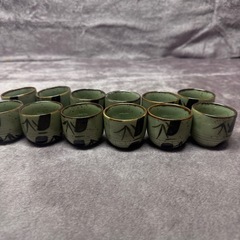 おちょこ/12個セット/0円/新品未使用