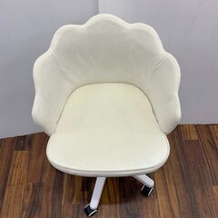  デスクチェア リボンクッション付き 家庭用回転式オフィスチェア...