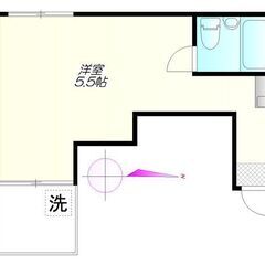 【池袋駅まで５分】賃料５万円ワンルームアパート【エアコン有】