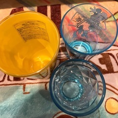 新品　ディズニーランド　コップ　3個セットの画像