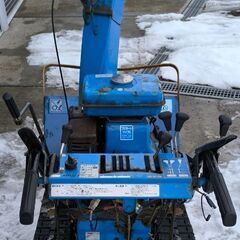 ヤマハ除雪機　YT875　8馬力　除雪幅75センチ　実動　機関良好の画像