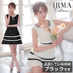 IRMA イルマ デコルテビジュー カットアウトジャガードフレア...