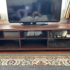 【お話中
】　テレビ台ウォルナット　　