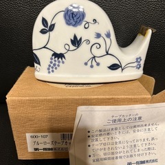 猫さんブルーローズテープカッターの画像
