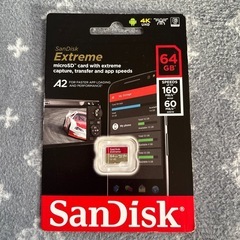 SanDisk    マイクロSDカード 64GB
