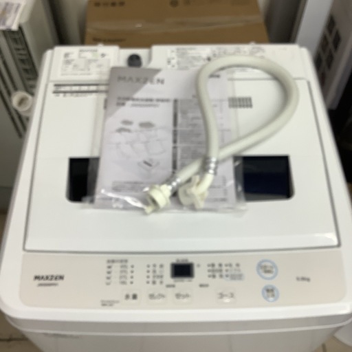 MAXZEN   マクスゼン　洗濯機　JW50WP01  2024年製 5㎏