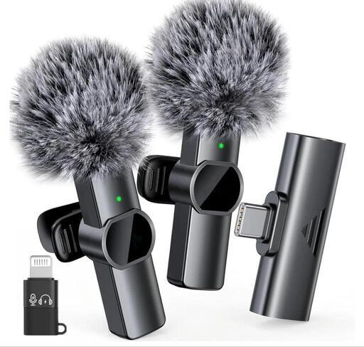 【新品】ワイヤレスマイク2本セット