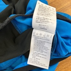 HA2502-167 配送不可 Nike モックネックテックシャツ ブルー ブラック サイズ:M 毛玉汚れ有りの画像
