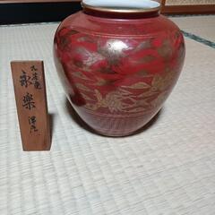 九谷焼壺