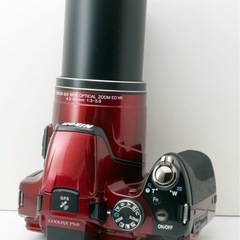 ★Nikon COOLPIX P510★転送OK●簡単撮影●人気のレッド  1ヶ月動作補償あり！ 安心のゆうパック代引き発送！ 送料、代引き手数料無料！の画像