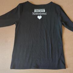 130cm Sister Jenni 長袖Tシャツ 黒 シスタージェニィの画像