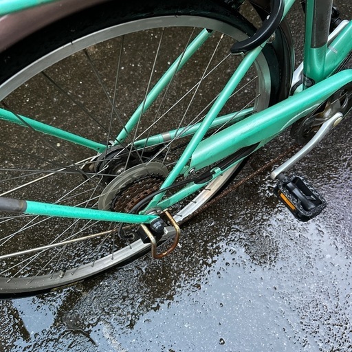 直接手渡し！外装6段シティサイクル