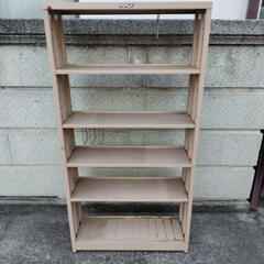 スチール本棚　高さ約156cm　幅約80cm