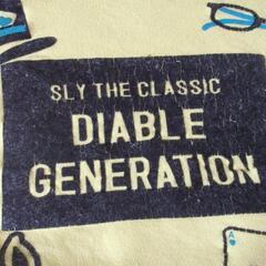 Diable 130cm 長袖Tシャツ イエロー グラフィックプリントの画像