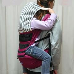 抱っこ紐 ヒップシート付き おんぶ紐 メッシュ素材で通気性抜群