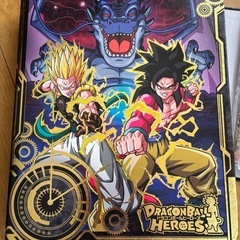 ドラゴンボールヒーローズカードファイル&カード数十枚