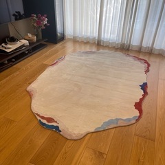 高級手作りタフティングガン刺しカーペット（Ebb Tide）の画像