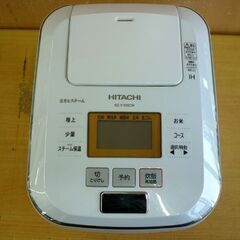 ☆日立 IHジャー RZ-V100CM 炊飯器 HITACHI 5.5合炊き 2019年製 パールホワイト 圧力＆スチーム ふっくら御膳 白米 無洗米 雑穀米 玄米 札幌 北20条店の画像