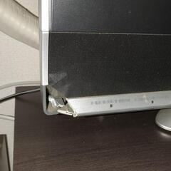 32インチ液晶テレビとテレビ台セットの画像