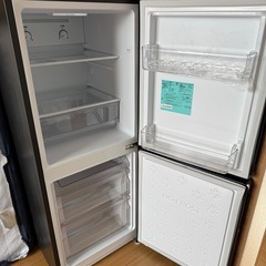 【受け渡し予定済】冷蔵庫 ブラック 2022年製 Haier 148L 配送3000~の画像