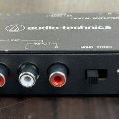 audio-technica オーディオテクニカ 高音質小型デジタルアンプ AT-DA05 通電確認済の画像