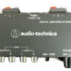 audio-technica オーディオテクニカ 高音質小型デジタルアンプ AT-DA05 通電確認済の画像