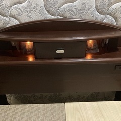 シングルベッド　マットレス無しの画像