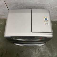 【DAINICHI】ダイニチ工業 ブルーヒーター FW-596L 石油ストーブ 9.0L プラチナシルバー 木造15畳 コンクリート20畳 動作確認済 Y1014の画像