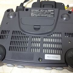 ■NINTENDO64 セット 本体 NUS-001 ゲーム 本体 コントローラーの画像