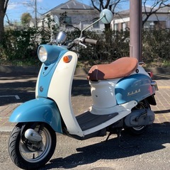 購入者決まりました送料無料も 低走行車 ヤマハ ビーノ 2サイクル  新品部品多数 エンジン好調  ディオ ジョグ アプリオ レッツ 原付 スクーター の画像