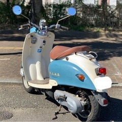 購入者決まりました送料無料も 低走行車 ヤマハ ビーノ 2サイクル  新品部品多数 エンジン好調  ディオ ジョグ アプリオ レッツ 原付 スクーター の画像