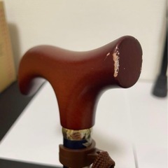 花柄の杖　ステッキの画像